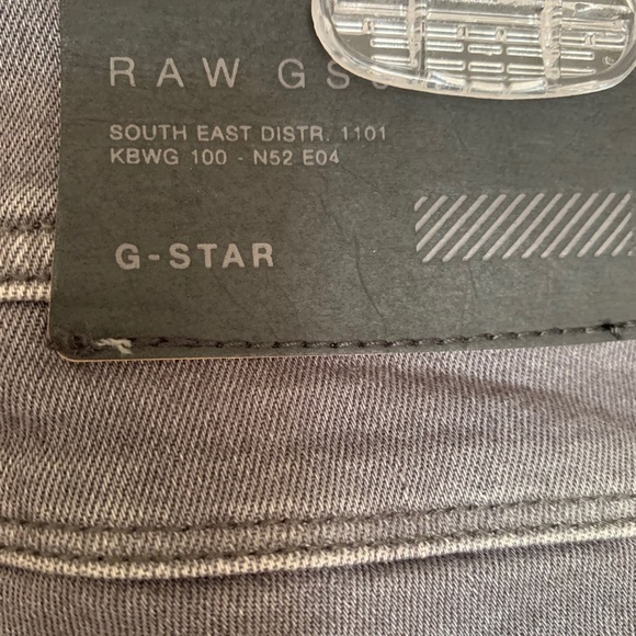 G Star Raw Grey Lynn Skinny Jeans 26/32 - Picture 6 of 7